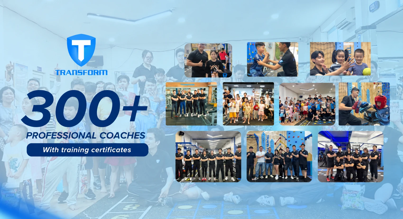 The coaching team